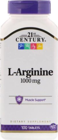 21st Century, L-Arginine, 1,000 mg