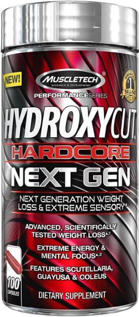 MuscleTech Hydroxycut Hardcore Next Gen 100 capsules