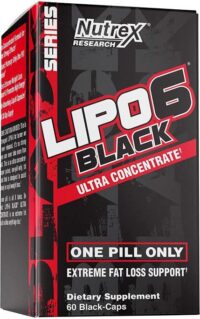 Nutrex Lipo-6 Black Ultra Concentrate 60 capsules