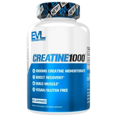 EVL Nutrition Creatine 1000, 120 capsules