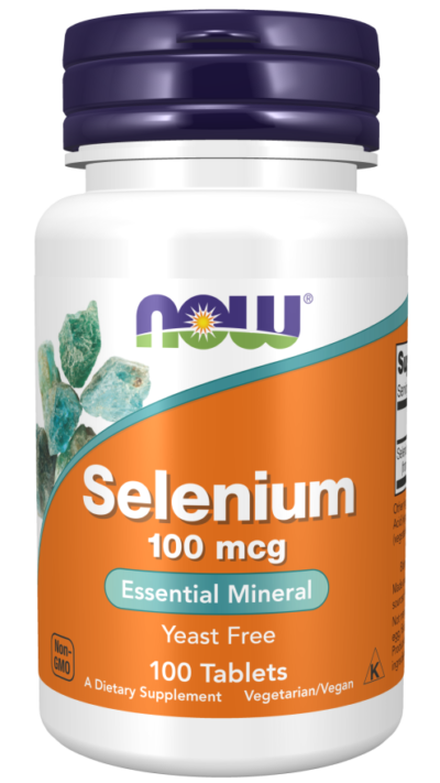 NOW Foods, Selenium, 100 mcg, 100 Tablets