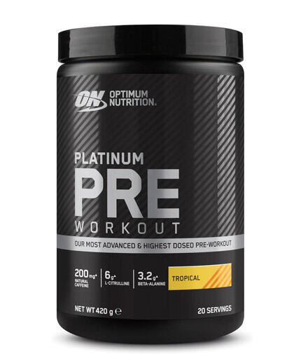 Optimum Nutrition Platinum Pre-Workout 20 չափաբաժին