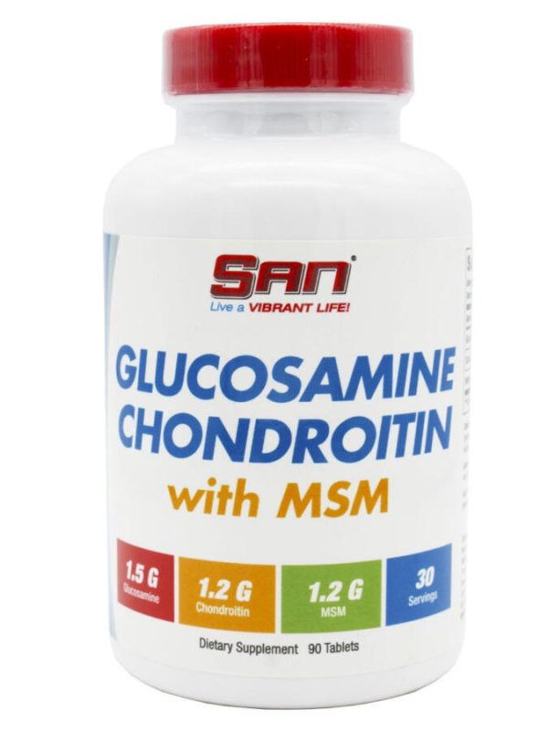 SAN Glucosamine Chondroitin with MSM 90 tablets