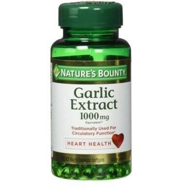 Nature's Bounty, Garlic Extract, 1000mg, 100 Rapid Release Softgels