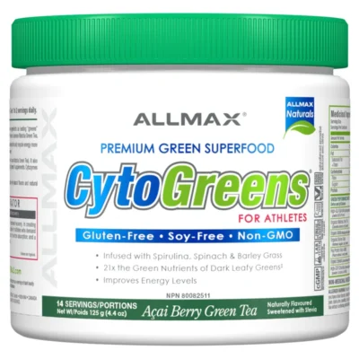 ALLMAX CytoGreens Premium Green Superfood for Athletes 14 servings