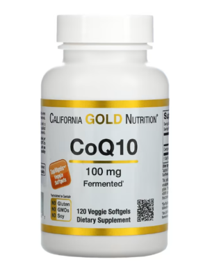 California Gold Nutrition CoQ10 USP with Bioperine 100 mg, 150 Veggie Capsules