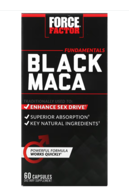 Force Factor Black Maca 60 Capsules