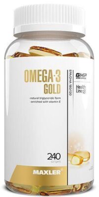 Maxler Omega-3 Gold 240 softgels