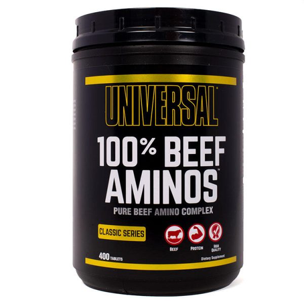 Universal Nutrition 100% Beef Aminos 400 Tablets