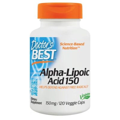 Doctor's Best, Alpha-Lipoic Acid, 150 mg, 120 Veggie Caps