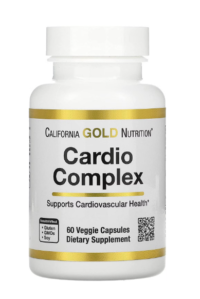 California Gold Nutrition, Cardio Complex, 60 Veggie Capsules