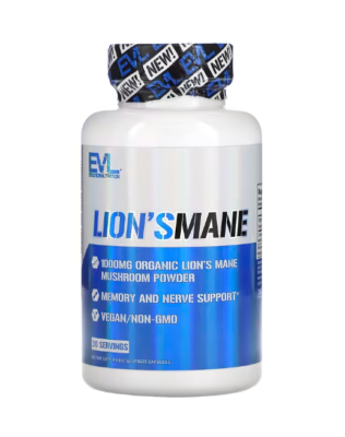 EVLution Nutrition, Lion's Mane, 60 Veggie Capsules