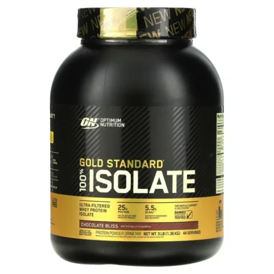 Optimum Nutrition, Gold Standard 100% իզոլատ, Chocolate Bliss 1.36 կգ