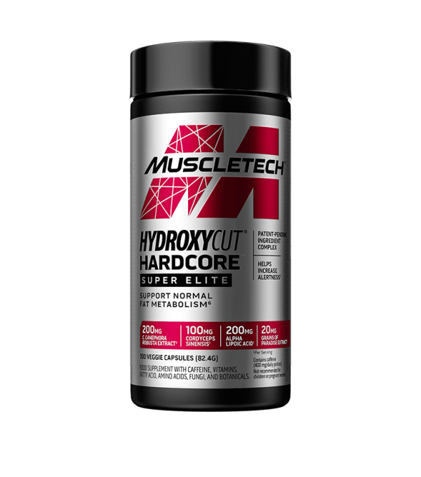 MuscleTech Hydroxycut Hardcore Super Elite 100 պատիճ