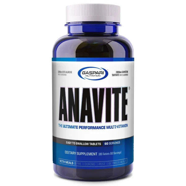 Gaspari Nutrition, ANAVITE, The Ultimate Performance մուլտիվիտամին, 180 հաբ