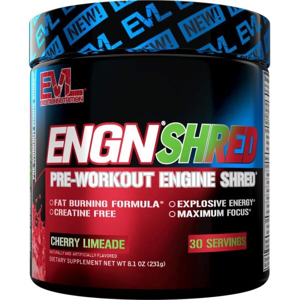 EVLution Nutrition, ENGN Shred, Pre-Workout Shred 30 servings