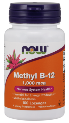 NOW Foods, B-12, 1,000 mcg, 100 Lozenges