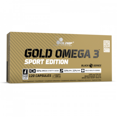 Olimp Gold Omega 3 Sport Edition Fatty acid complex 120 caps