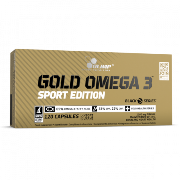 Olimp Gold Omega 3 Sport Edition Fatty acid complex 120 caps