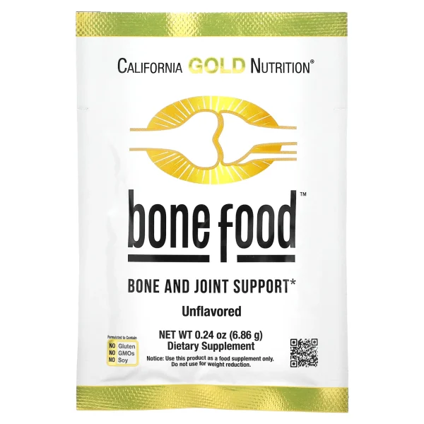 California Gold Nutrition, Bone Food, 1 packet (6.86 gr)