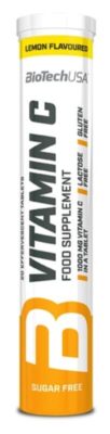 BioTech USA Vitamin C effervescent 20 tablets