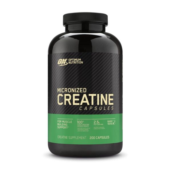 Optimum Nutrition, Micronized Creatine, 200 Capsules