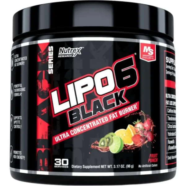 Nutrex Lipo-6 Black UC Powder 30 Servings