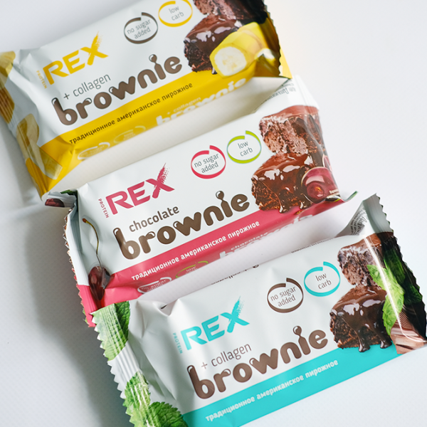 ProteinRex Brownie 50 gr