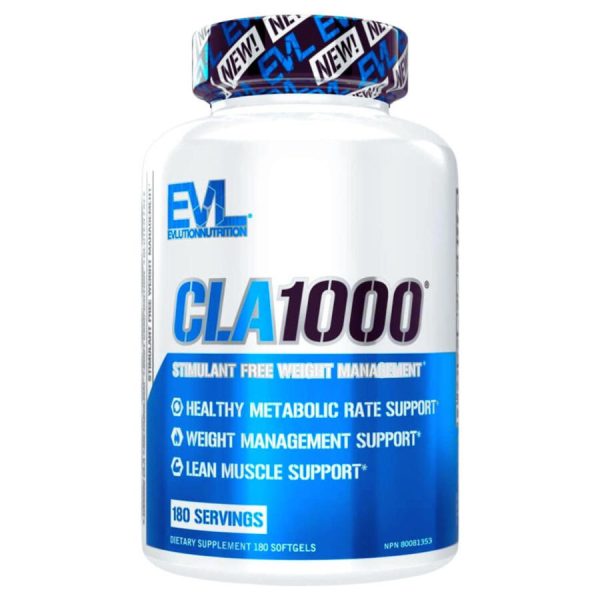 EVLution Nutrition, CLA1000 mg, 180 Softgels