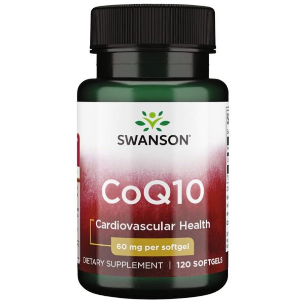 Swanson, CoQ10, 60 մգ, 120 պատիճ