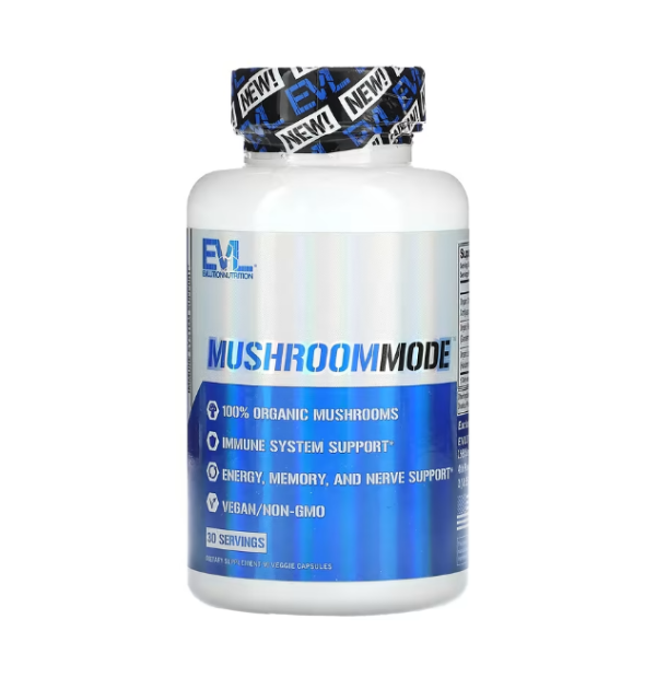 EVLution Nutrition, MushroomMode, 90 капсул