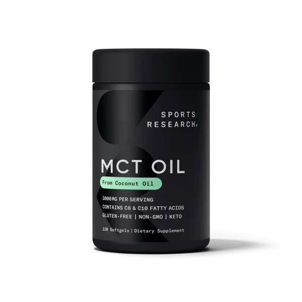 Sports Research, MCT Oil 3,000 մգ, 120 պատիճ