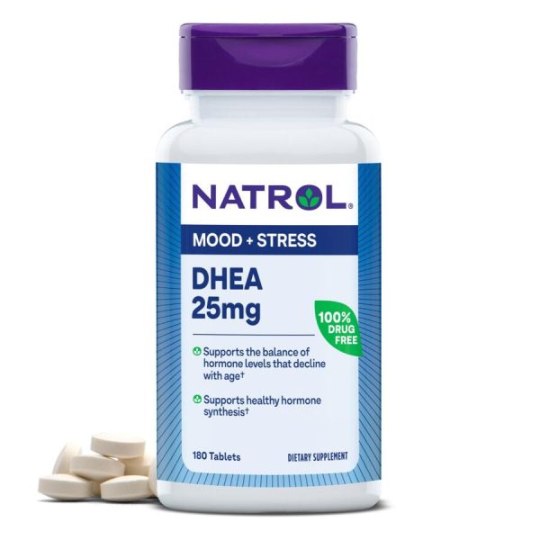Natrol DHEA 25 մգ 180 հաբ