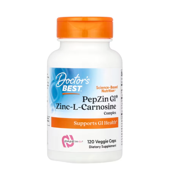 Doctor's Best, Zinc-L-Carnosine Complex, 120 Veggie Caps