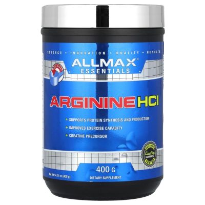 ALLMAX Arginine HCl, Արգինին 400 գր, ALLMAX Аргинин 400 г