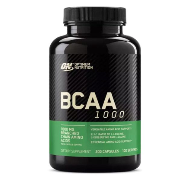 Optimum Nutrition BCAA 1000, 200 պատիճ