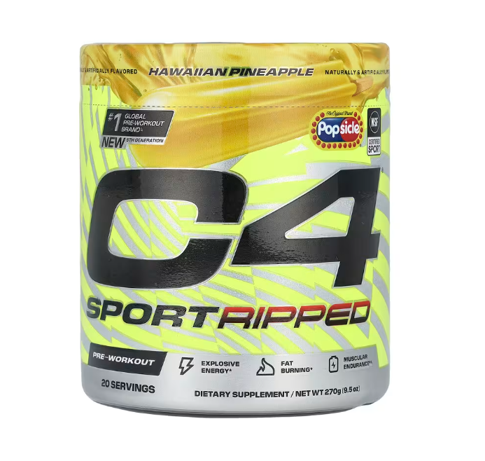Cellucor, C4 Sport Ripped, Pre-Workout 20 Չափաբաժին