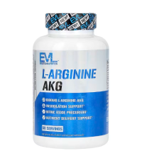 EVLution Nutrition, Л-Аргинин АКГ, 1,000 мг, 120 капсул