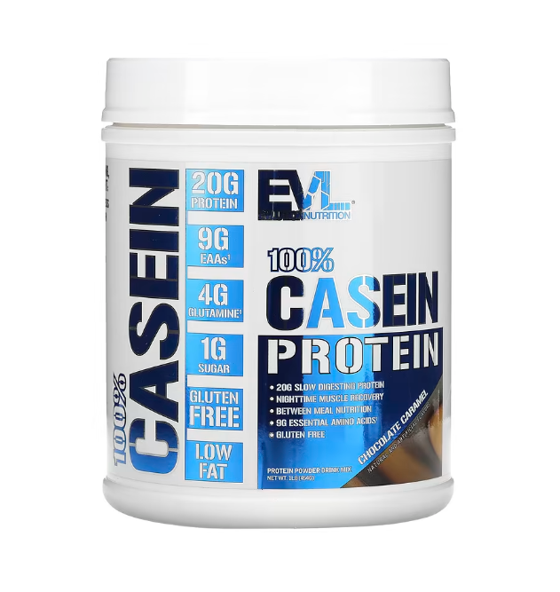 EVLution Nutrition, 100% Casein Protein, Կազեին 454 գր