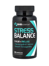 Real Ketones, BHB Science™, Stress Balance, 60 պատիճ