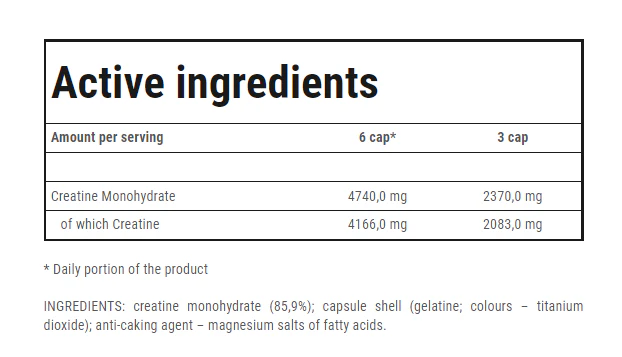 Trec Nutrition CREATINE MICRONIZED 200 MESH 400 պատիճ