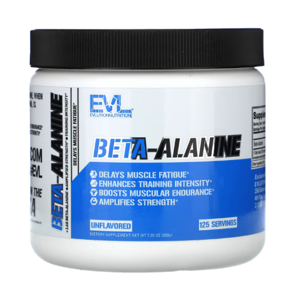 EVLution Nutrition, Beta-Alanine, Բետա-Ալանին, 200 գր