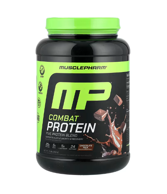MusclePharm, Combat Protein Powder, 900 гр