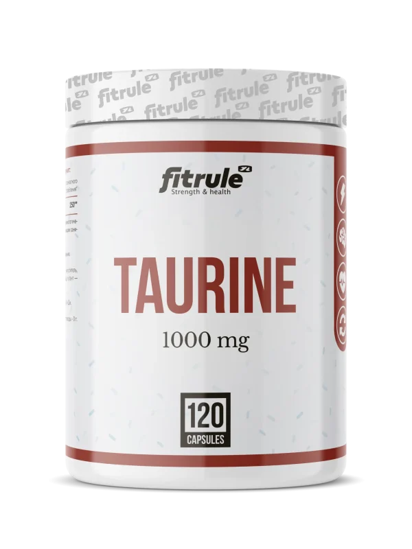 Fitrule Taurine, 1000 mg, 120 capsules