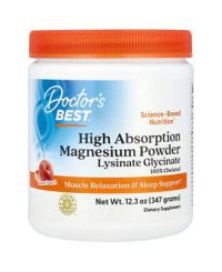 Doctor's Best, High Absorption Magnesium Glycinate Powder, 347 gr