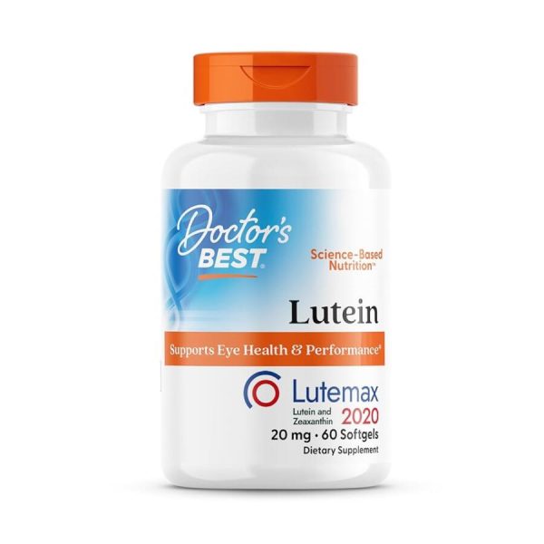Doctor's Best, Lutein, Lutemax 2020, 60 Softgels