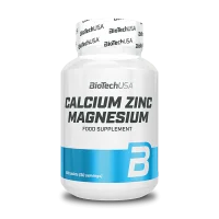 Biotech USA Calcium Zinc Magnesium, 100 tablets