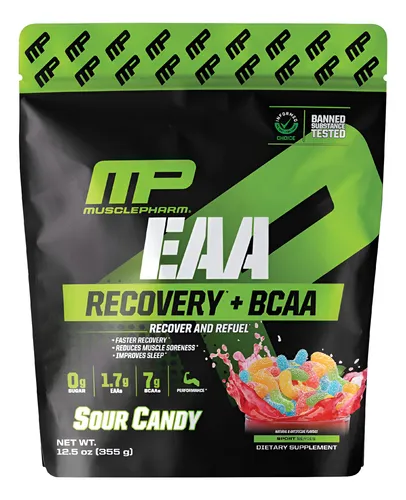 MusclePharm, EAA Recovery + BCAA, 355 gr