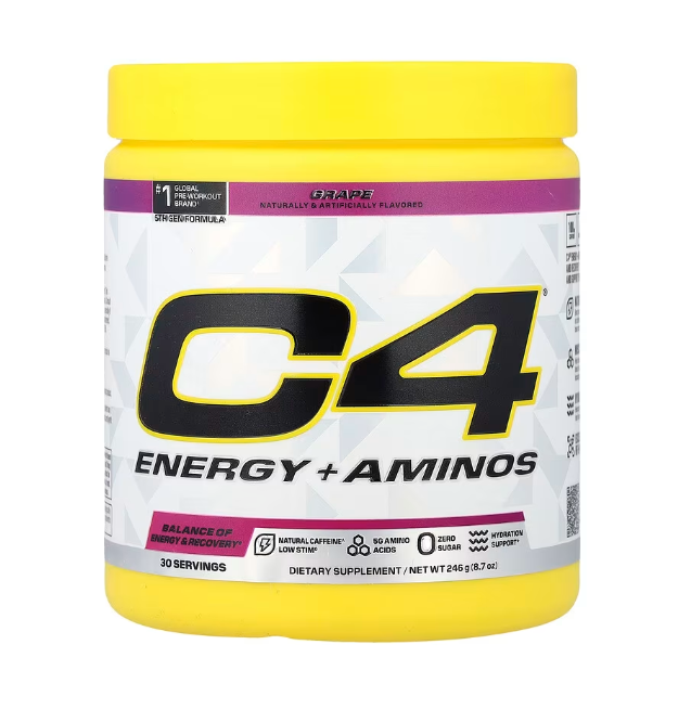 Cellucor C4, Energy + Aminos, 246 gr