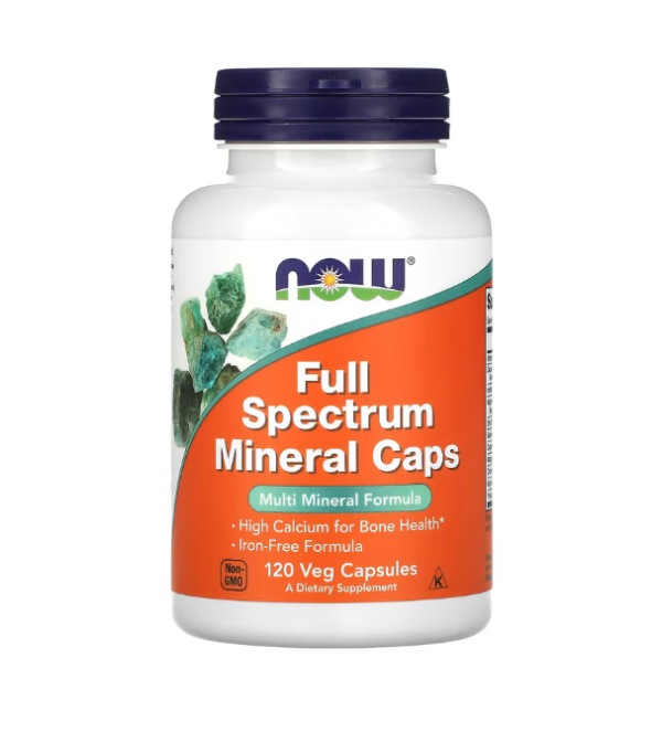 NOW Foods, Full Spectrum Mineral Caps, 120 պատիճ